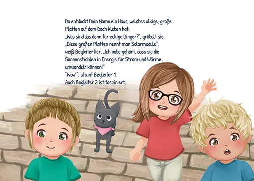 Vorschau Ansicht 8.Seite aus dem personalisierten Kinderbuch Die erlebnisreichen Ausflüge mit Freunden oder Familie