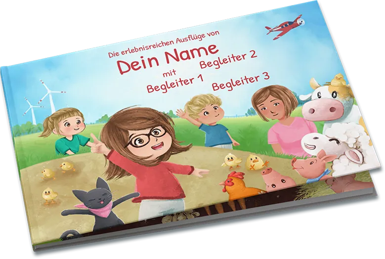 Personalisiertes Kinderbuch Die erlebnisreichen Ausflüge