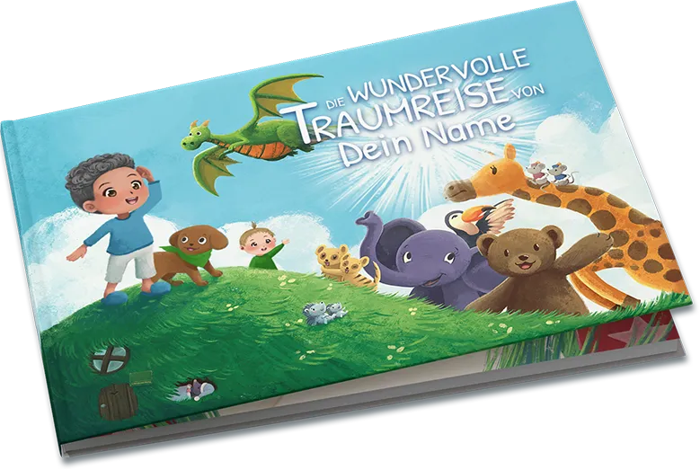 Personalisiertes Kinderbuch die wundervolle Traumreise